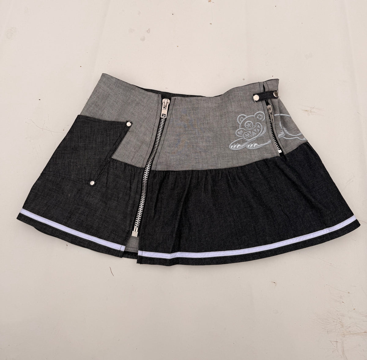 Silver skirt